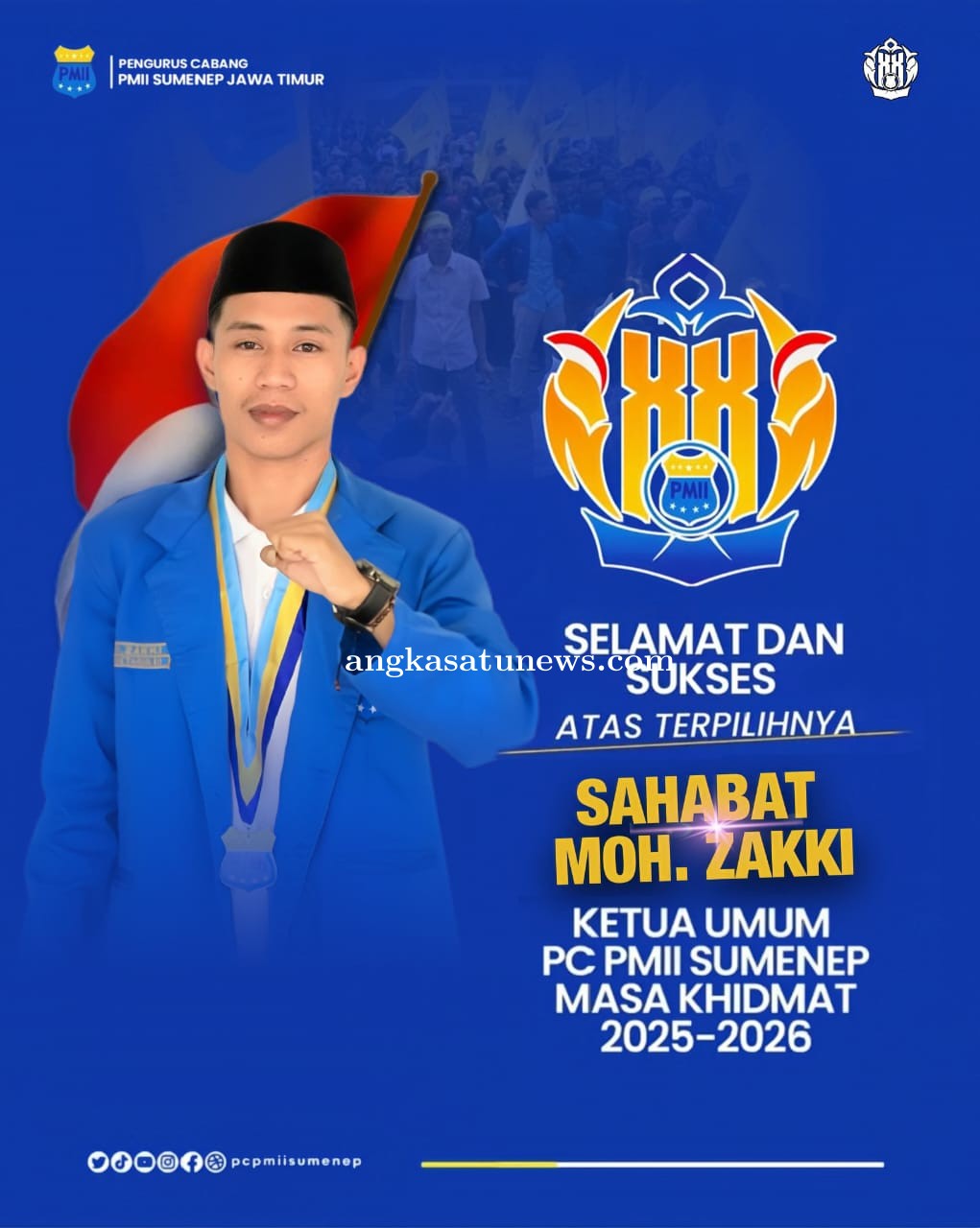 Konfercab PMII Sumenep Abaikan LPJ Ketua, Zaki Terpilih Mejadi Ketum PC PMII Sumenep